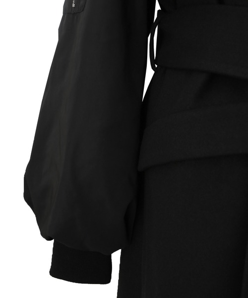 MIELI INVARIANT（ミエリインヴァリアント） コート FREE ブラック