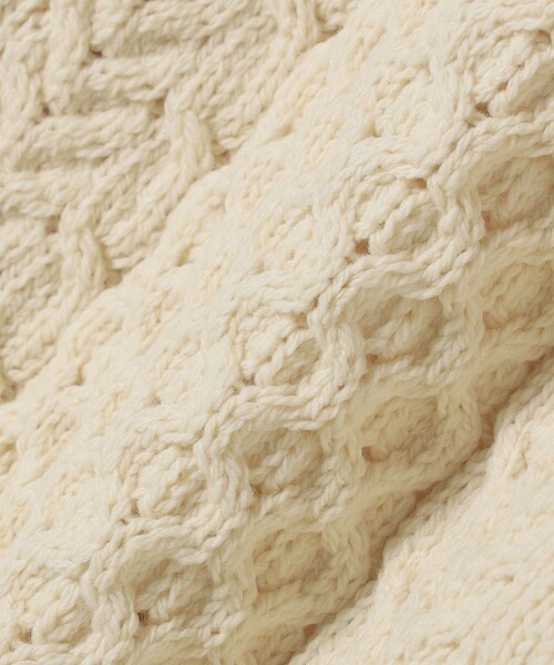 「INVERALLAN」 長袖ニット ONE SIZE オフホワイト レディース_画像6