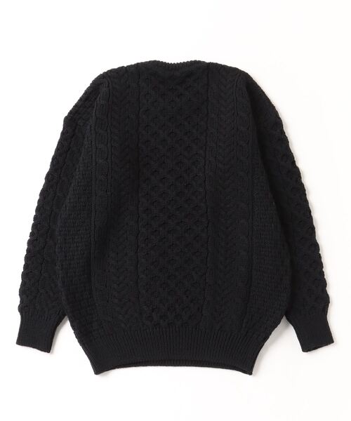 「INVERALLAN」 長袖ニット ONE SIZE オフホワイト レディース_画像9