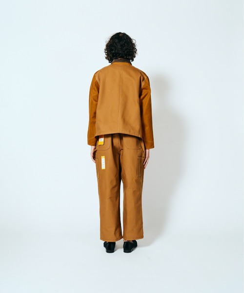 Carhartt ブラウンカバーオール 1990s Carharttブラウンダックカバーオール 裏ブランケット付き