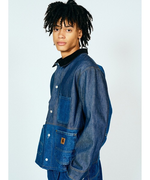 カバーオール 2A.M. 先行販売　THRIFTY LOOK スリフティルック / CARHARTT DUCK COVERALL リメイク メンズの画像