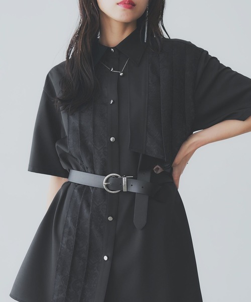 ベルト フラワーガラリバーシブルベルト(HARE) レディース