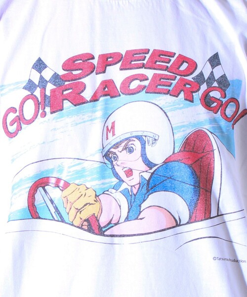GLOSTER tシャツ 昭和アニメヒーローTシャツ（スピードレーサー
