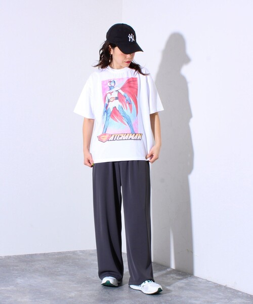 GLOSTER tシャツ 昭和アニメヒーローTシャツ（スピードレーサー