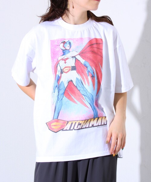 GLOSTER tシャツ 昭和アニメヒーローTシャツ（スピードレーサー
