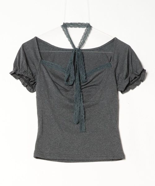 gossip!ロサンゼルス tシャツ Y2K レースタイセット ロマンティック