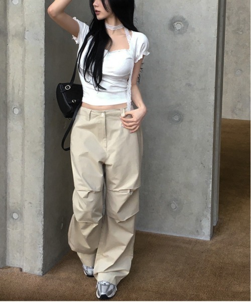 gossip!ロサンゼルス tシャツ Y2K レースタイセット ロマンティック