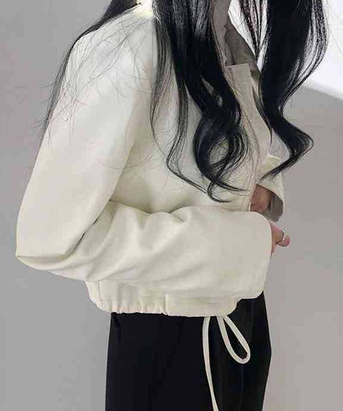 「gossip!ロサンゼルス」 「Fashion」ブルゾン M ブラック レディース_画像4