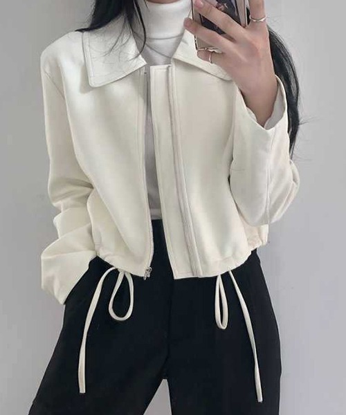 「gossip!ロサンゼルス」 「Fashion」ブルゾン M ブラック レディース_画像8