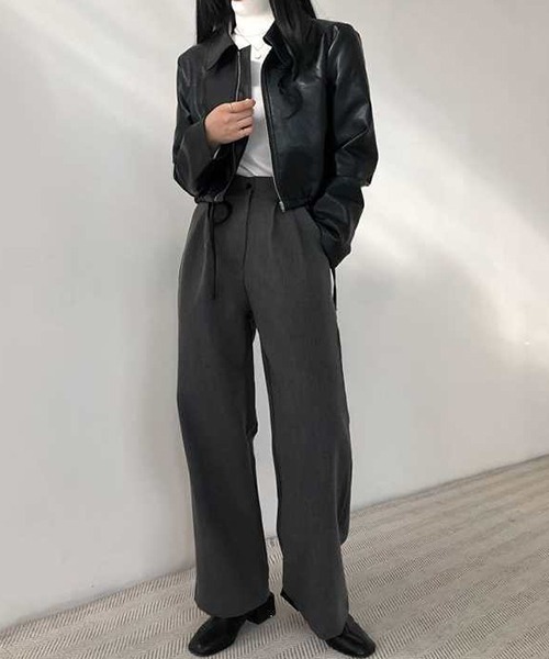 「gossip!ロサンゼルス」 「Fashion」ブルゾン M ブラック レディース_画像9