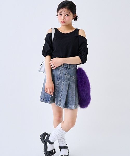 LOVETOXIC チャーム 「LTXC」ファーシッポチャーム キッズ 子供 女の子 LOVETOXIC チャーム 「LTXC」ファーシッポチャーム キッズ 子供 女の子