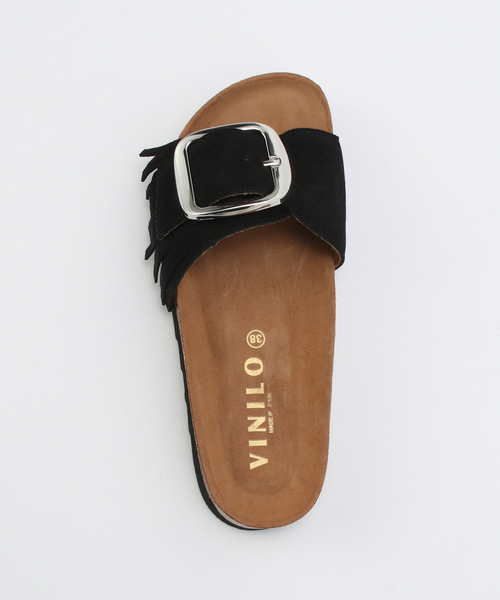 LE TALON（ル タロン） サンダル VINILO/ヴィニーロ FRINGESANDAL