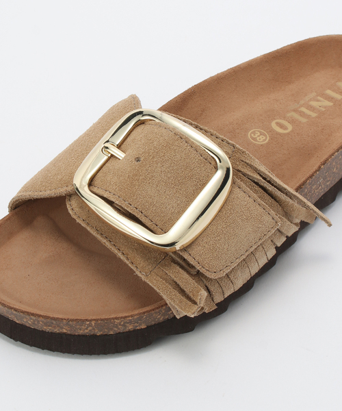 LE TALON（ル タロン） サンダル VINILO/ヴィニーロ FRINGESANDAL