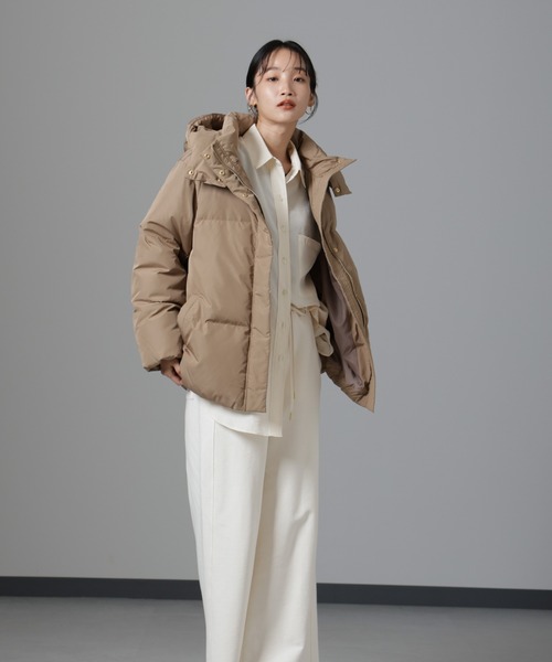 NANO universe（ナノ・ユニバース） ダウンジャケット FREE ブラック