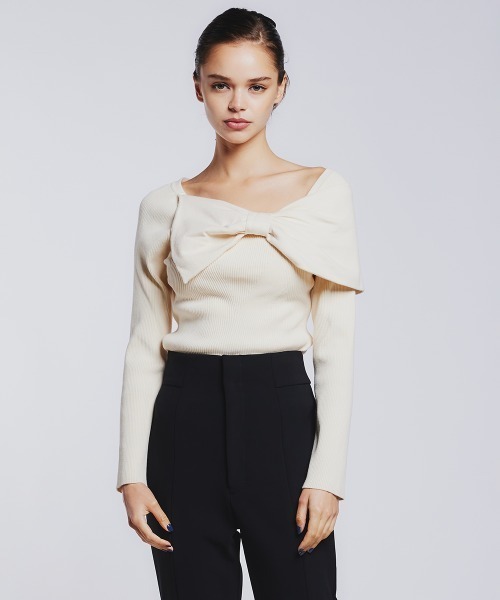 nahomi☆sovキナリ Sov. 「Sov.」 長袖ニット 38 キナリ レディース : ZOZOTOWN Yahoo!店