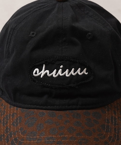 キャップ 帽子 レオパード バイザー ヴィンテージ カーブキャップ