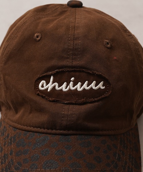 キャップ 帽子 レオパード バイザー ヴィンテージ カーブキャップ