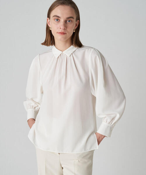 Ballsey 「BALLSEY」 長袖ブラウス 36 ホワイト レディース