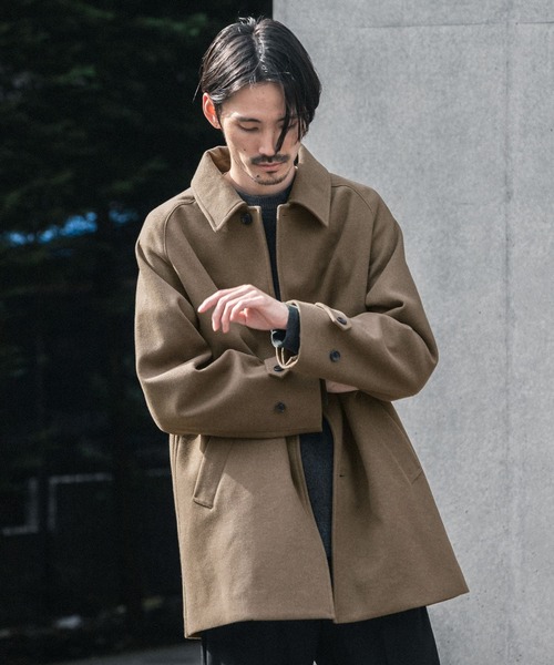 URBAN RESEARCH ステンカラーコート S ダークブラウン URBAN RESEARCH（アーバンリサーチ） ステンカラーコート コート