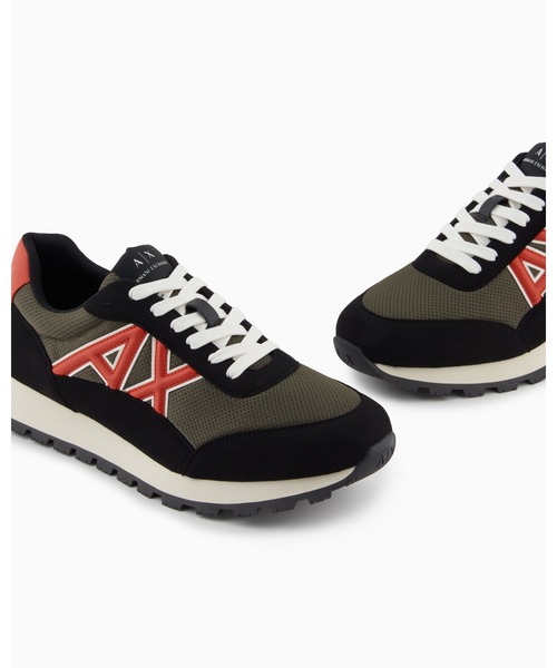 ARMANI EXCHANGE スニーカー 「A|X アルマーニ エクスチェンジ」AXロゴ