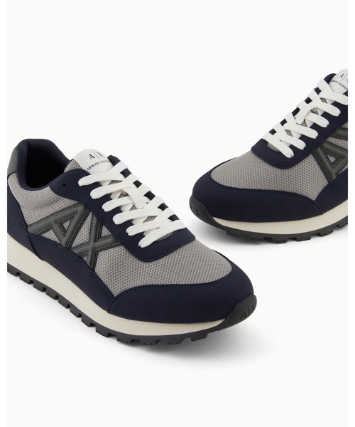まんり出品 ARMANI EXCHANGE スニーカー 「A|X アルマーニ エクスチェンジ」AXロゴ