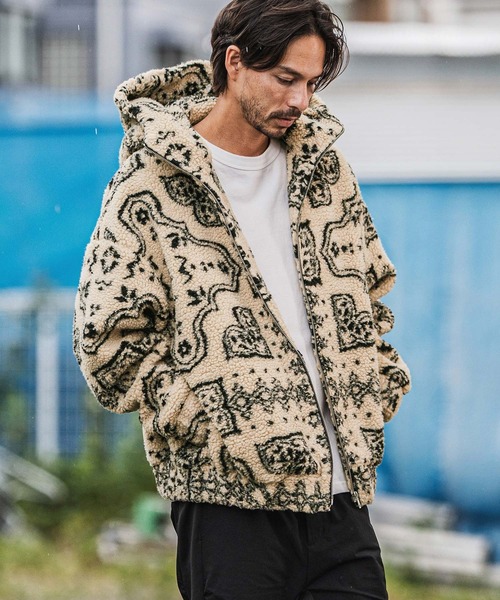 CAMBIO（カンビオ） コート ジャケット mj10918-Oversized Hooded Boa