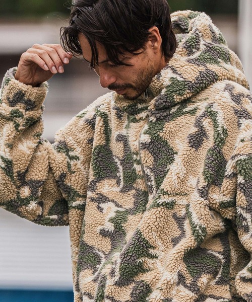 CAMBIO（カンビオ） コート ジャケット mj10918-Oversized Hooded Boa