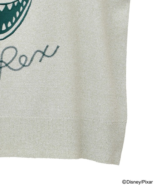 Disney（ディズニー） ベスト ジレ TOY STORY / 刺繍Vネックニット
