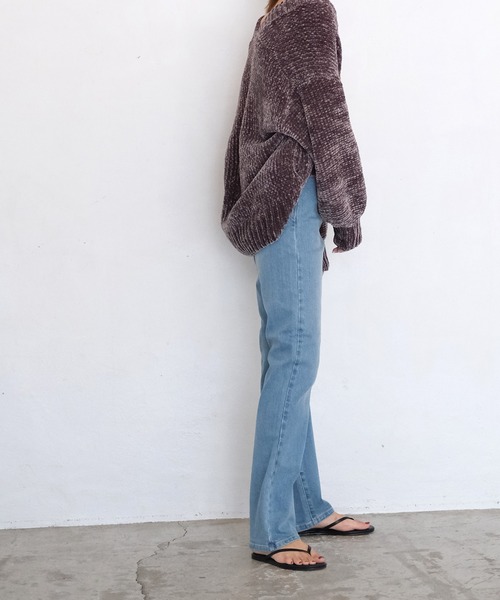 「AKTE」 デニムパンツ 1 ブラック レディース