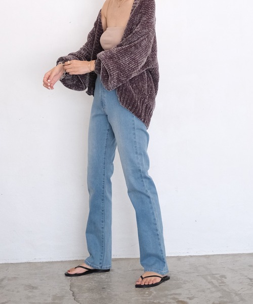 「AKTE」 デニムパンツ 1 ブラック レディース