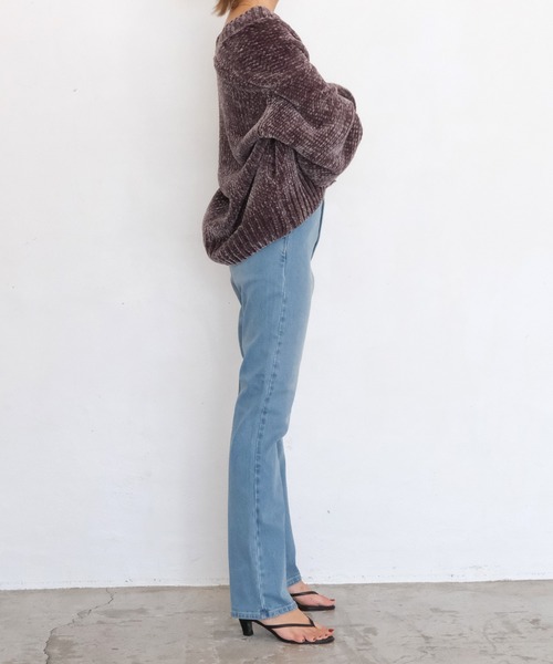 「AKTE」 デニムパンツ 1 ブラック レディース
