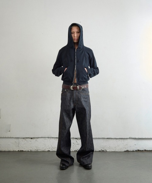 パンツ nvrfrgt 3D Twisted Wide Leg Jeans NVRFRGT - 【残りわずか】3D Twisted Wide Leg Jeans(PAINT
