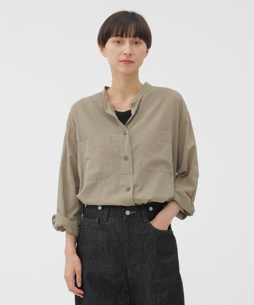 マーガレットハウエルMHL. ベージュカラーベーシック半袖シャツSサイズ（美品） 楽天市場】MHL. MARGARET HOWELL マーガレットハウエル シャツ