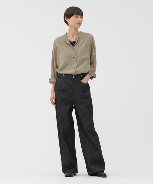 MARGARET HOWELL（マーガレットハウエル） ブラウス シャツ COTTON