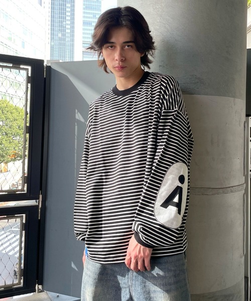 ALAND tシャツ 「UNISEX」ALAND／ボーダーロンT レディース メンズ