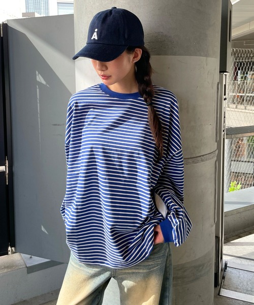 ALAND tシャツ 「UNISEX」ALAND／ボーダーロンT レディース メンズ