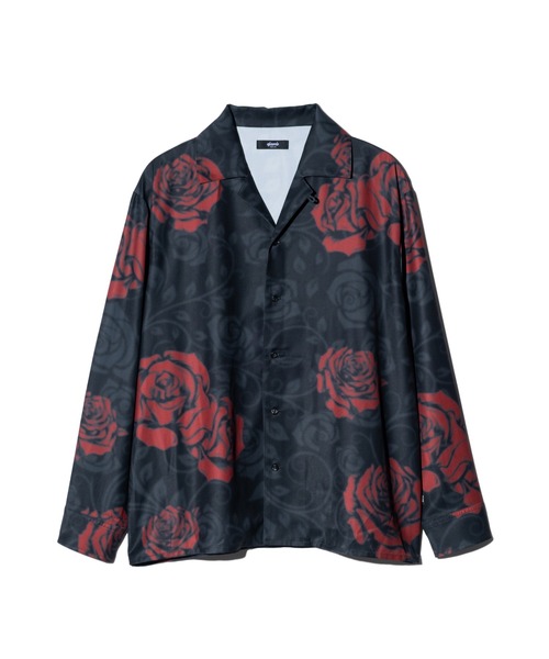 glamb（グラム） シャツ Rose Blur Shirt / ローズブラーシャツ メンズ
