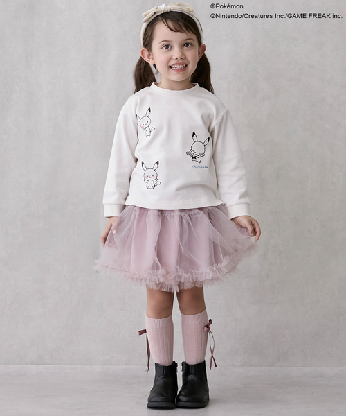 petit main スカート チュールスカート キッズ 子供服 女の子