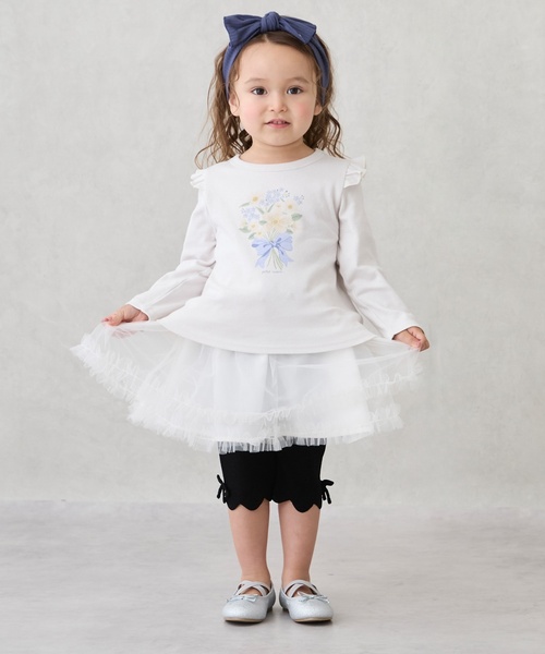 petit main スカート チュールスカート キッズ 子供服 女の子