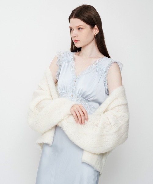me&me couture（ミーアンドミークチュール） カーディガン Alpaca