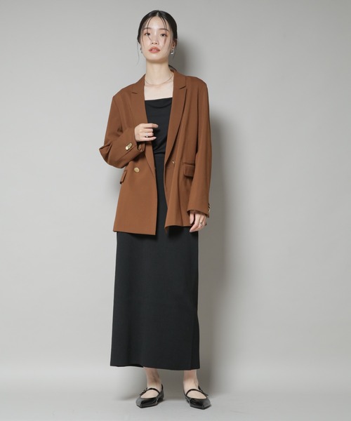 NANO universe（ナノ・ユニバース） スカート 毛玉抑制総針スカート