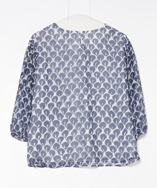 「Reflect」 7分袖ブラウス 13 ブルー系その他2 レディース_画像2