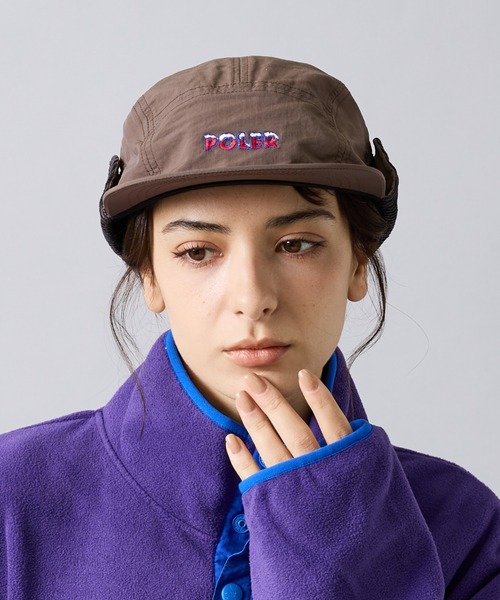 POLeR（ポーラー） キャップ 帽子 「POLER / ポーラー」NYLON FLAP CAP