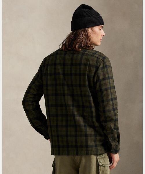 ポロバイラルフローレン ヘビーウール ボードシャツ チェック L ポロバイラルフローレン ヘビーウール ボードシャツ チェック L