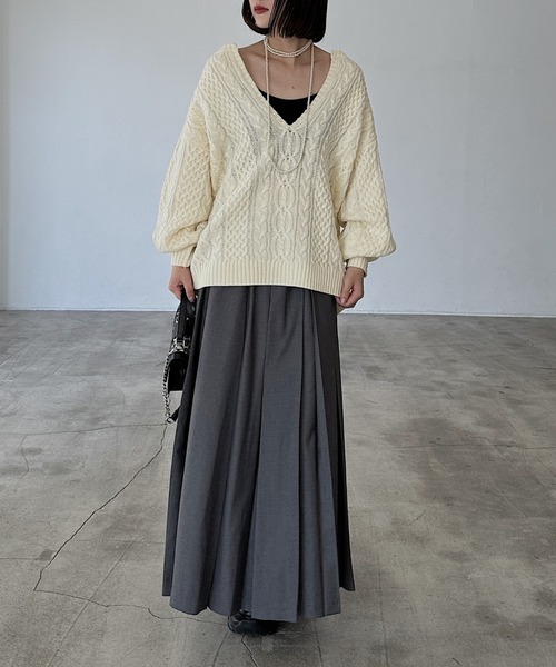 PAGEBOY（ページボーイ） スカート ランダムプリーツスカート