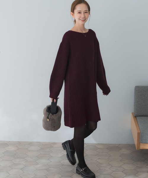 URBAN RESEARCH ROSSO ７着まとめ売り　ワンピース　ニット等 URBAN RESEARCH ROSSO WOMEN」 ニットワンピース FREE オレンジ