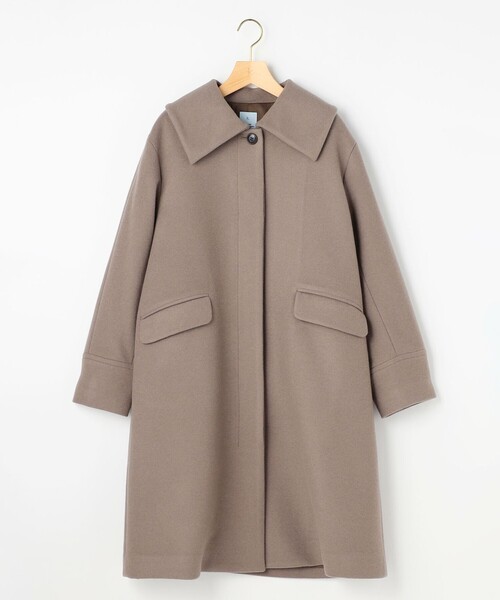 組曲（KUMIKYOKU） ステンカラーコート コート ウールモッサステン