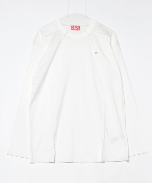 DIESEL（ディーゼル） 長袖Tシャツ SMALL グレー メンズ : ZOZOTOWN