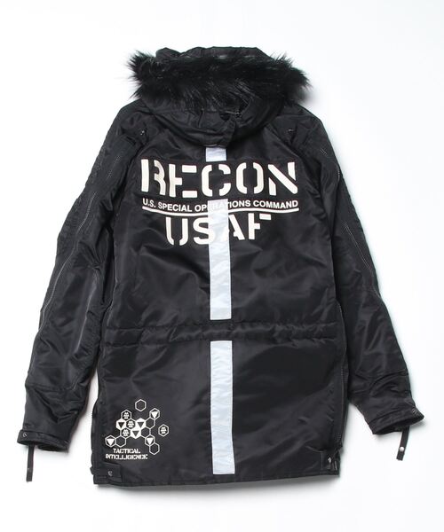 AVIREX（アヴィレックス） ブルゾン MEDIUM ブラック メンズ