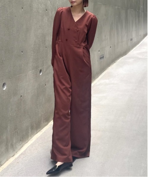 Ameri（アメリ） パンツドレス UND TAKE ON LACE ROMPERS : ZOZOTOWN
